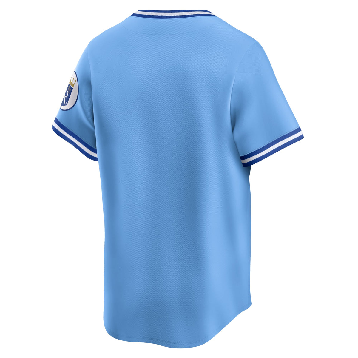 Men's Kansas City Royals Nike Light Blue Cooperstown Collection Limited Jersey - 4