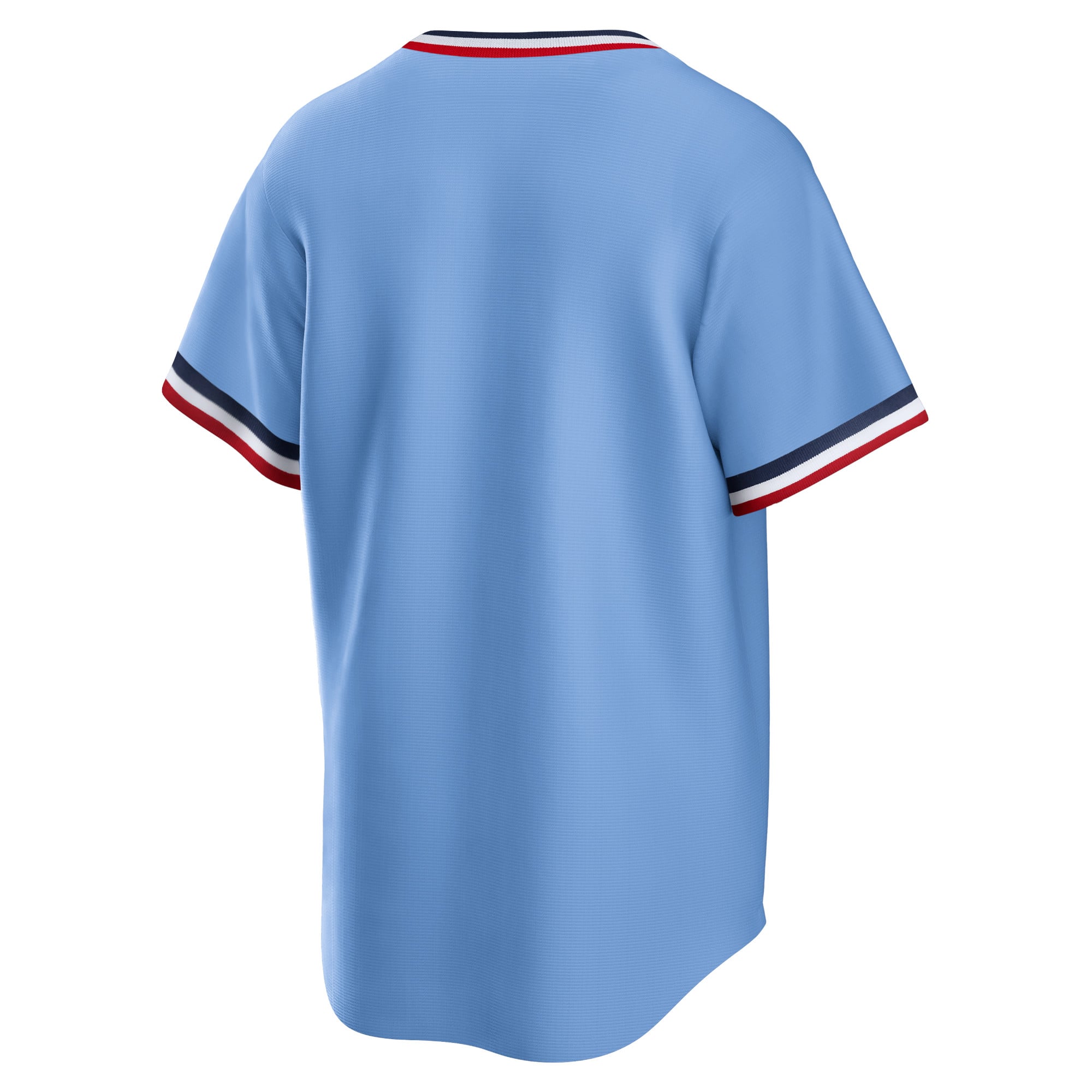 Men's Minnesota Twins Nike Light Blue Road Cooperstown Collection Team Jersey - 4