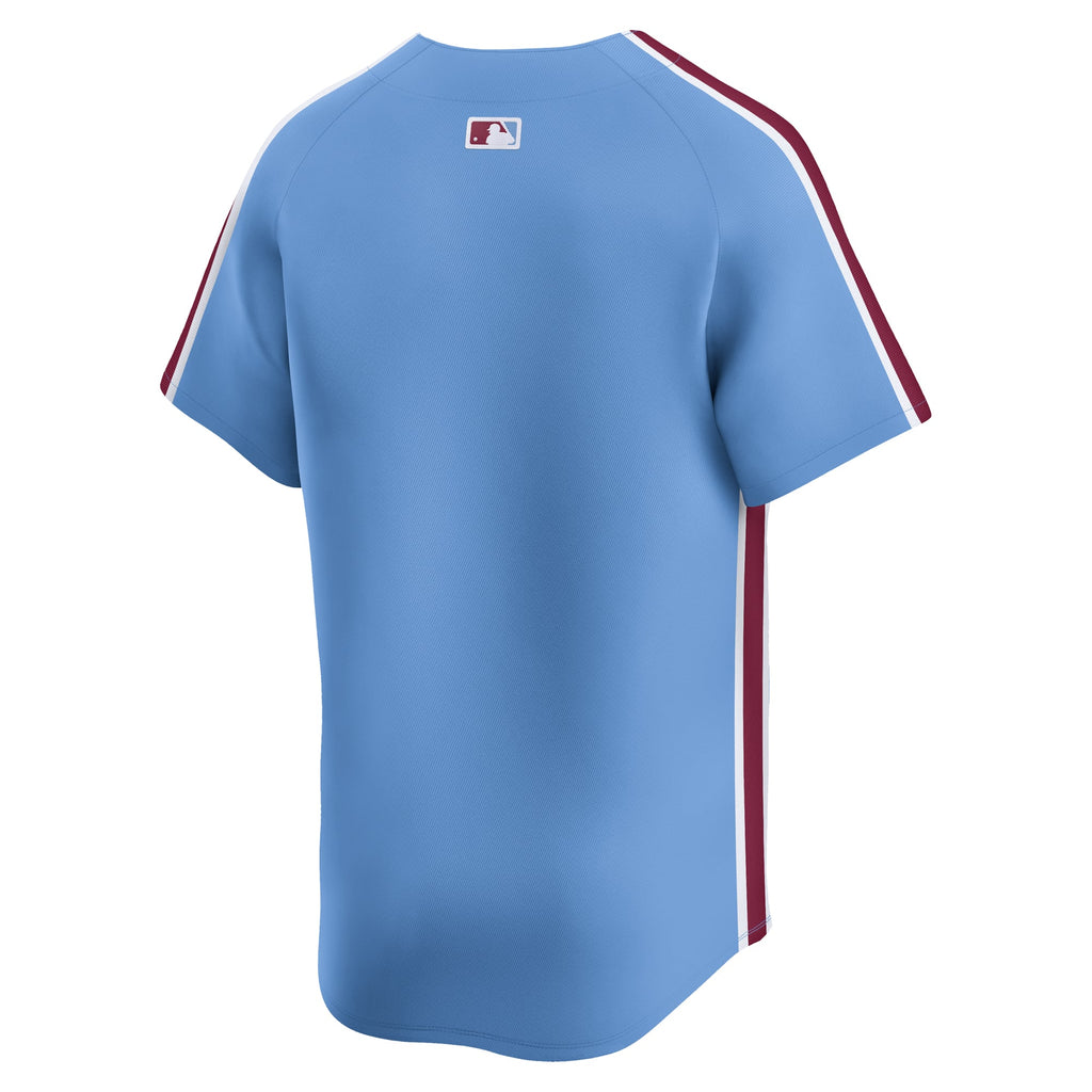Men's Philadelphia Phillies Nike Light Blue Alternate Limited Jersey - 4
