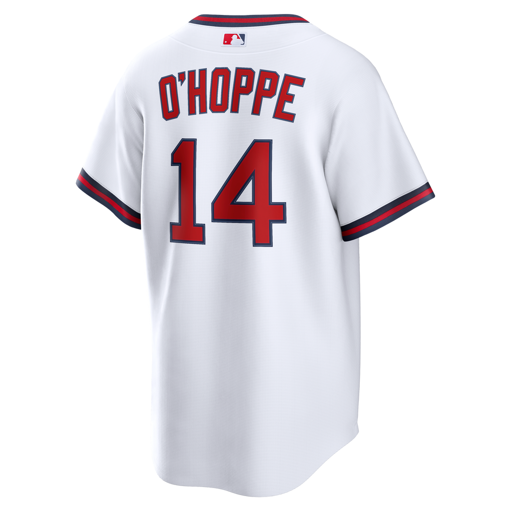Men's Los Angeles Angels Logan O'Hoppe Nike White Alternate Replica Jersey - 4