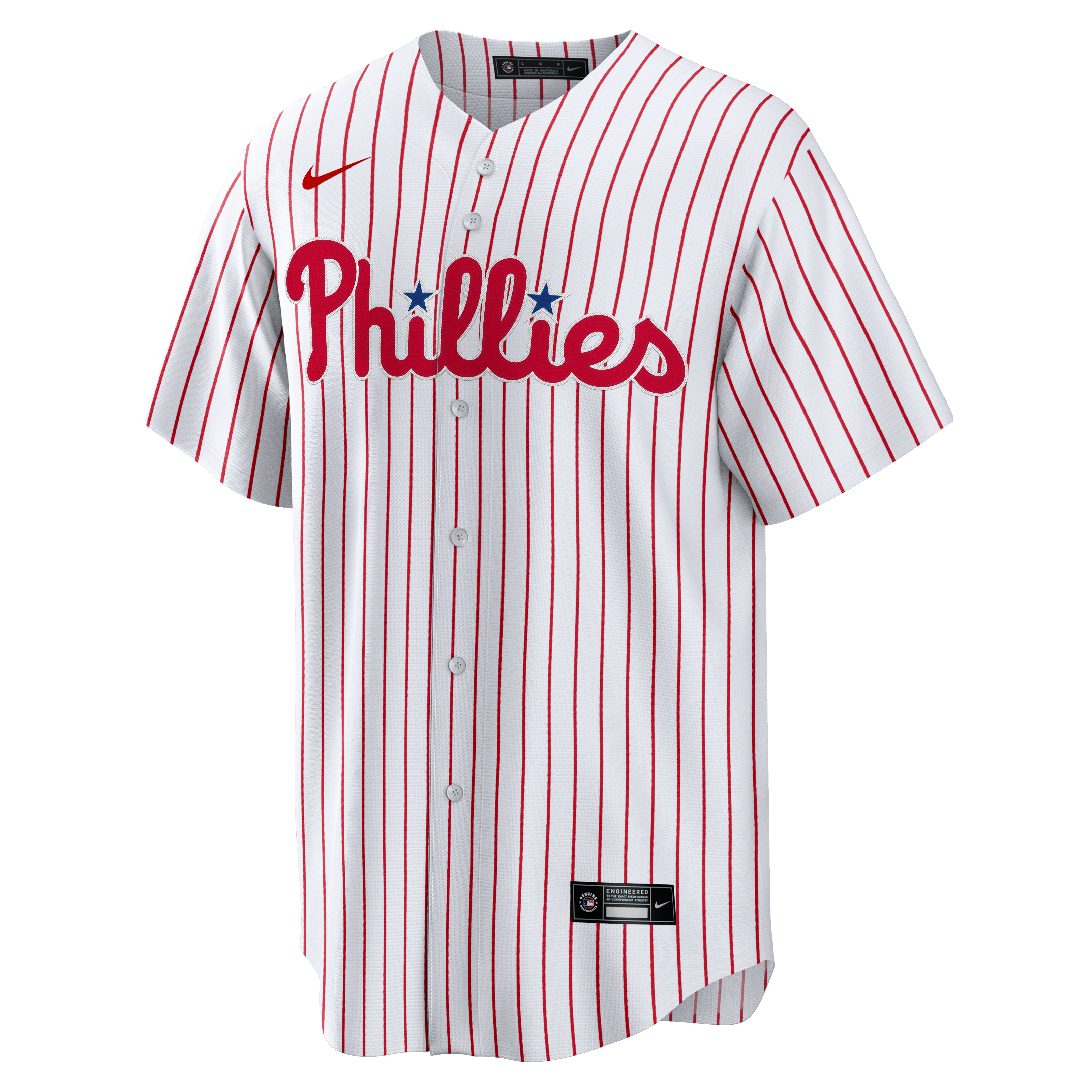 Men's Philadelphia Phillies Luis Arraez Nike White Home Replica Jersey - 3
