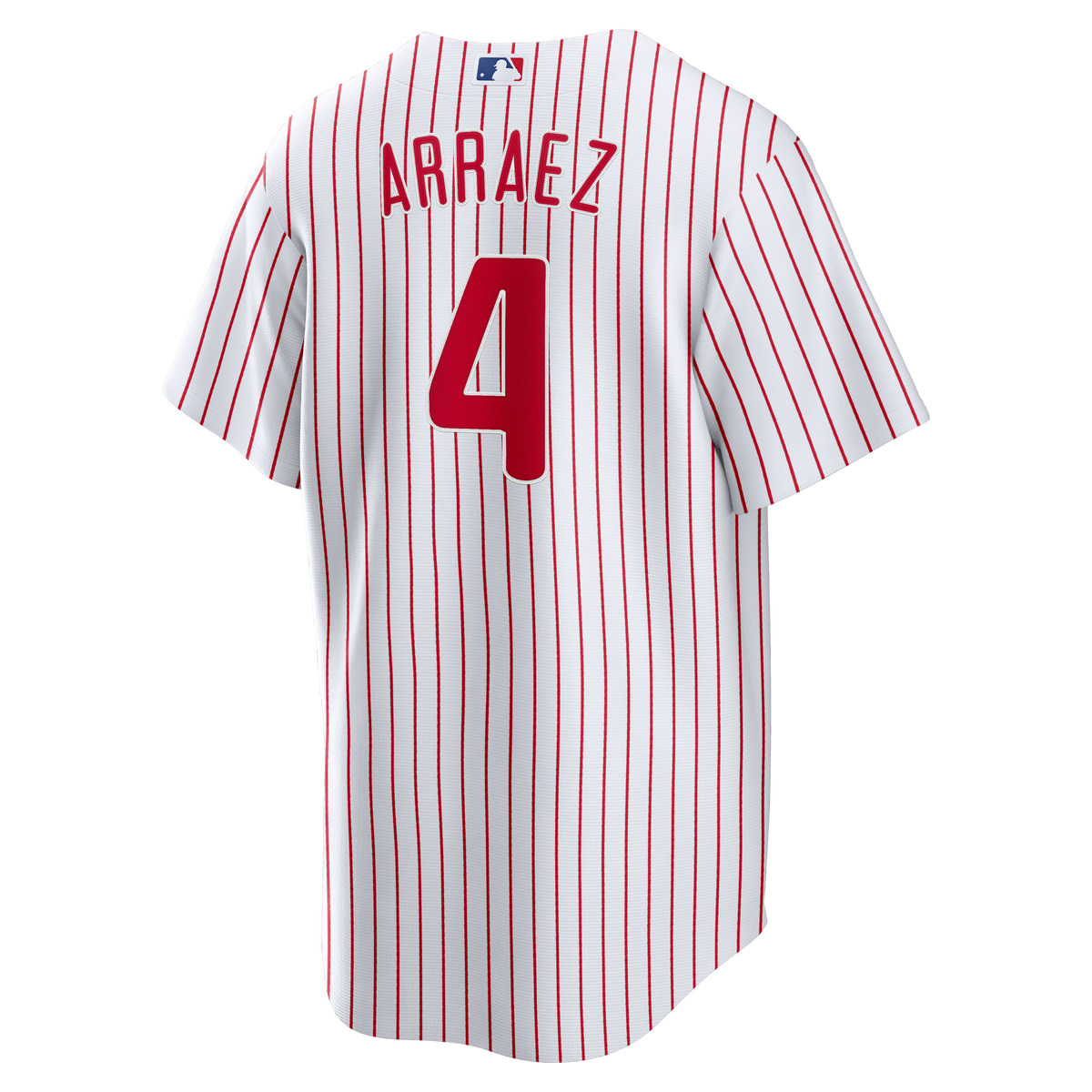 Men's Philadelphia Phillies Luis Arraez Nike White Home Replica Jersey - 4