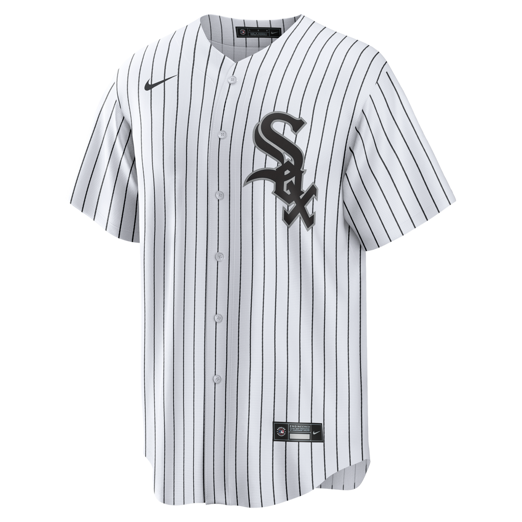 Men's Chicago White Sox Luis Castillo Nike White Home Replica Jersey - 3