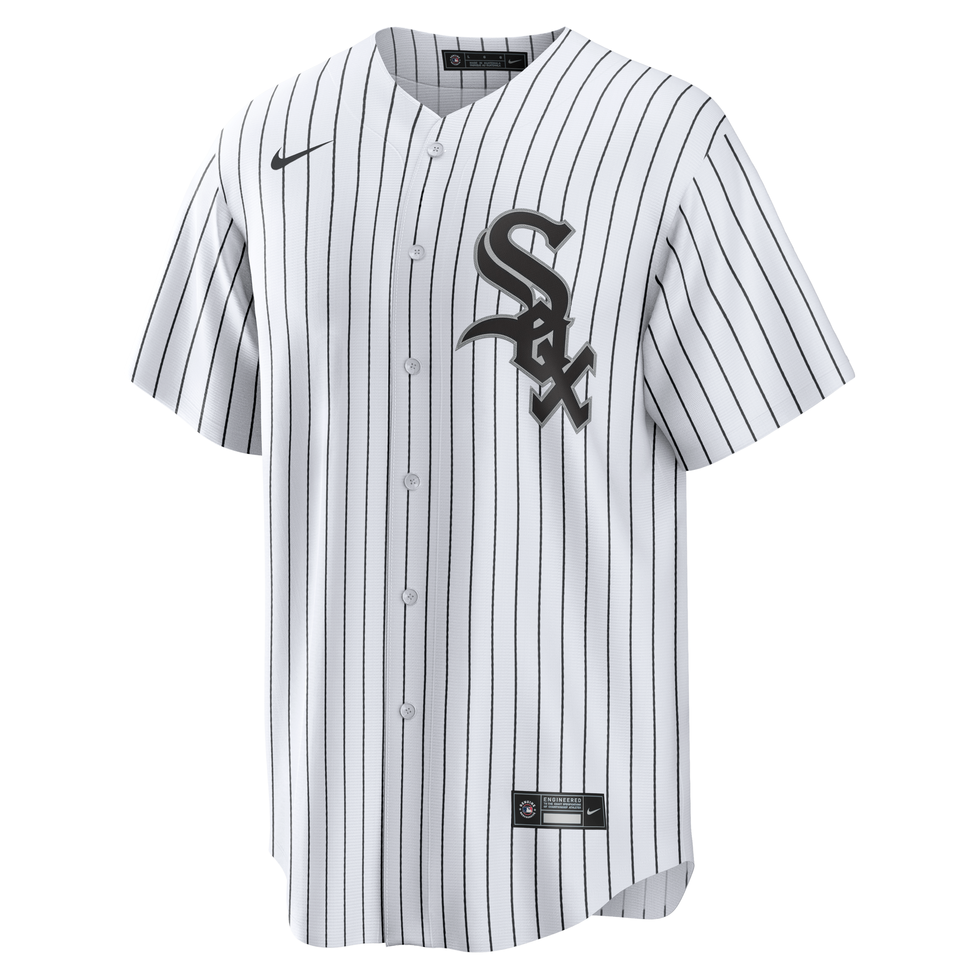 Men's Chicago White Sox Luis Castillo Nike White Home Replica Jersey - 3