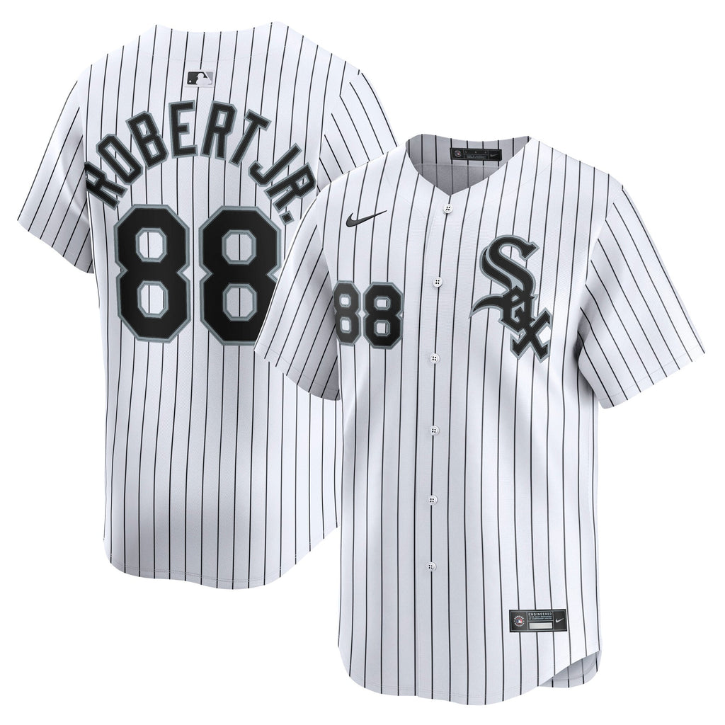 Men's Chicago White Sox Luis Robert Jr. Nike White Home Limited Player Jersey - 2