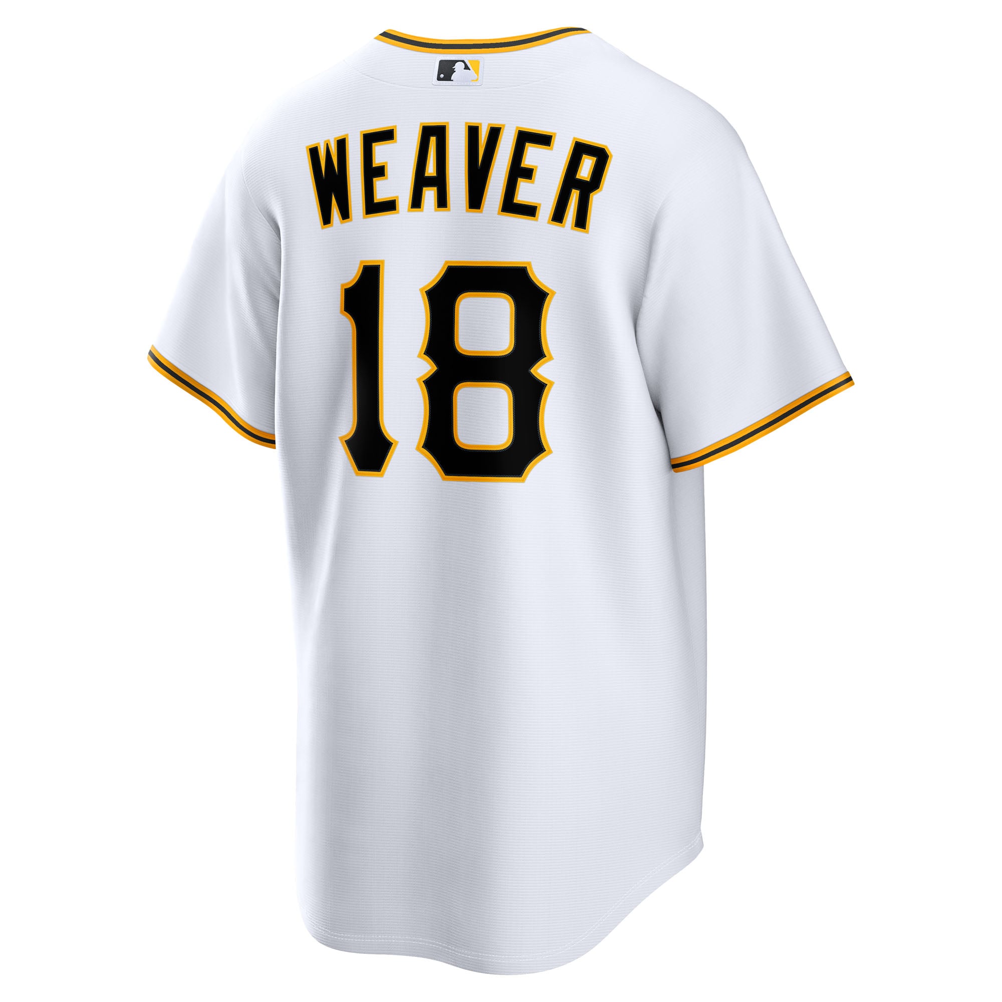 Men's Pittsburgh Pirates Luke Weaver Nike White Home Replica Jersey - 6