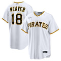 Men's Pittsburgh Pirates Luke Weaver Nike White Home Replica Jersey