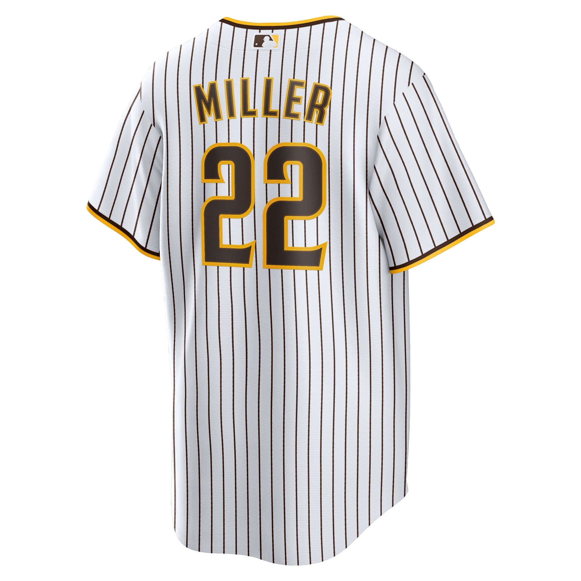 Men's San Diego Padres Mason Miller Nike White Home Replica Jersey - 4