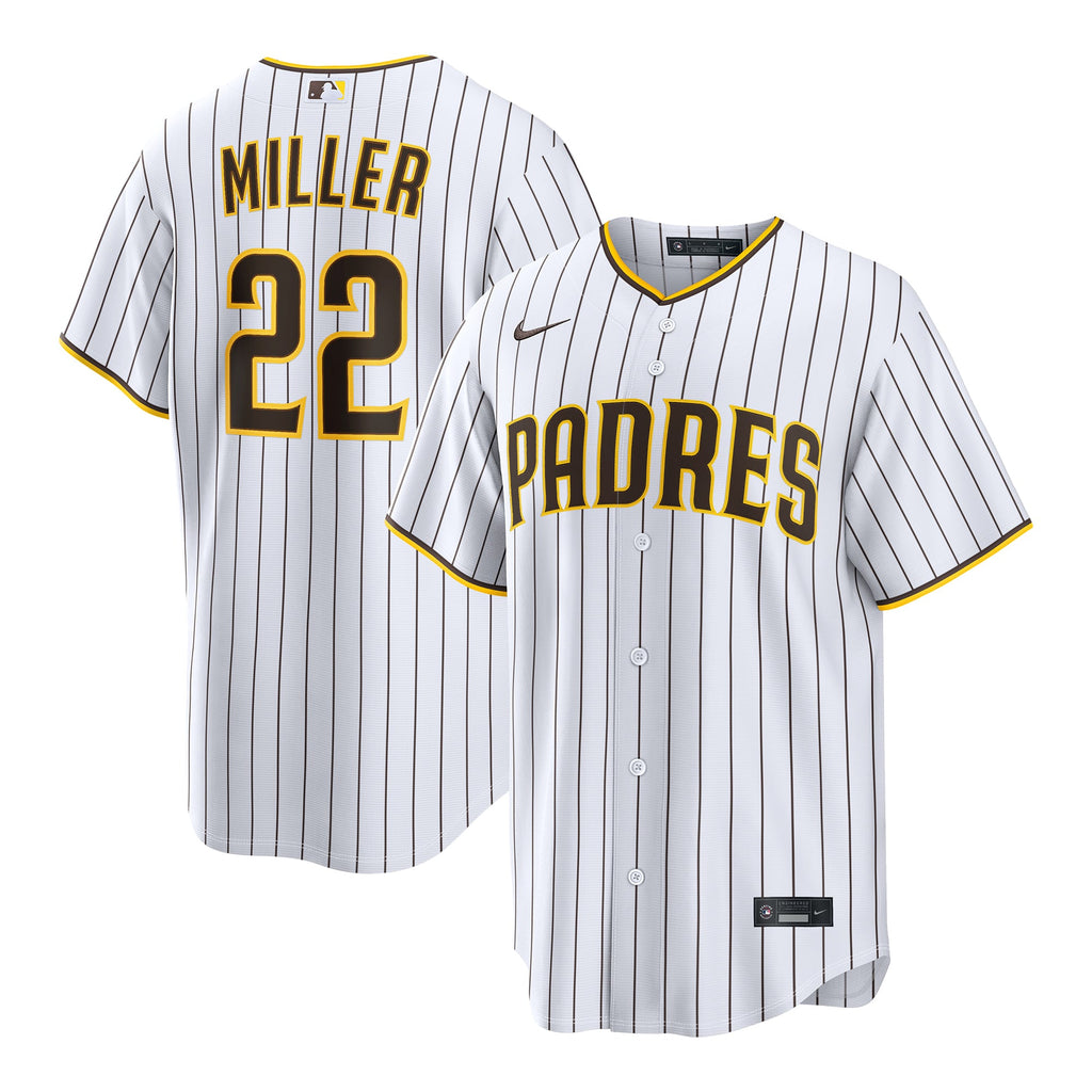 Men's San Diego Padres Mason Miller Nike White Home Replica Jersey - 2
