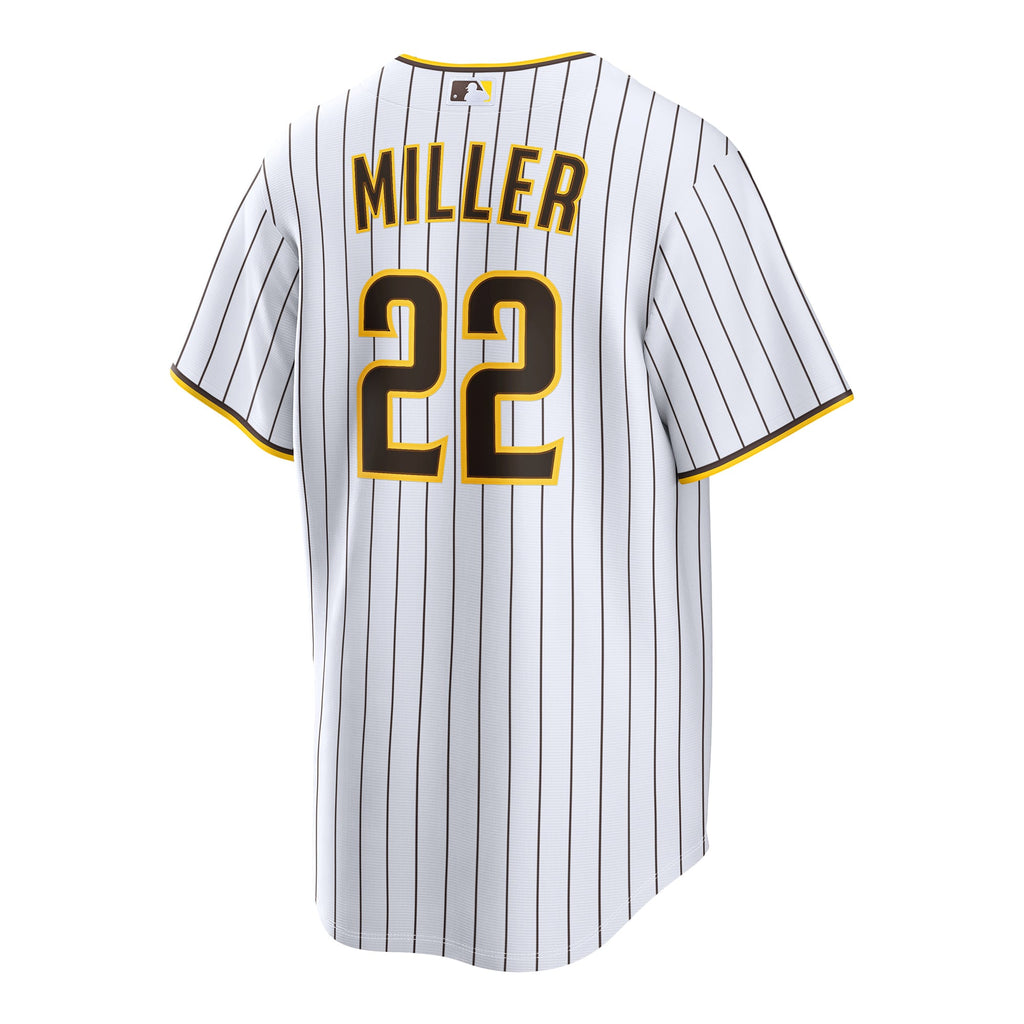 Men's San Diego Padres Mason Miller Nike White Home Replica Jersey - 4