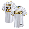Men's San Diego Padres Mason Miller Nike White Home Replica Jersey