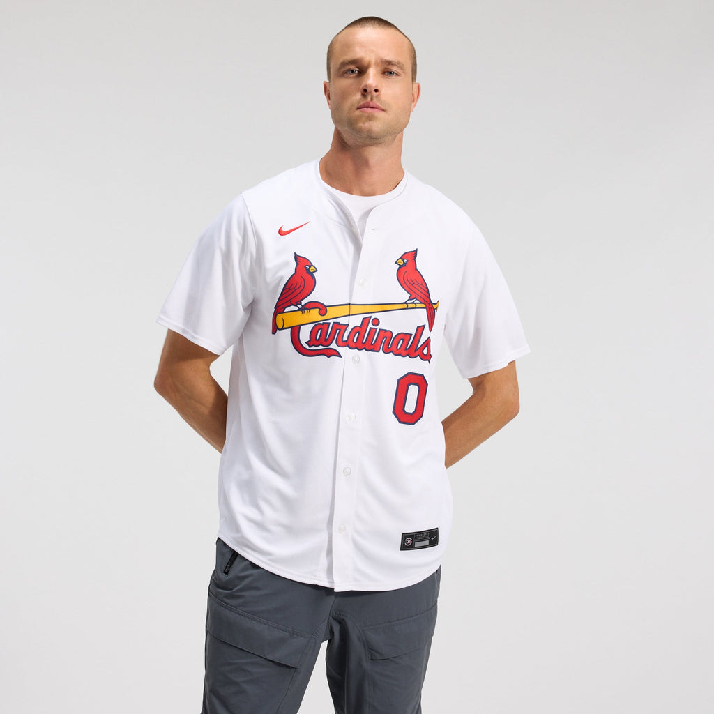 Men's St. Louis Cardinals Masyn Winn Nike White Home Limited Jersey - 3