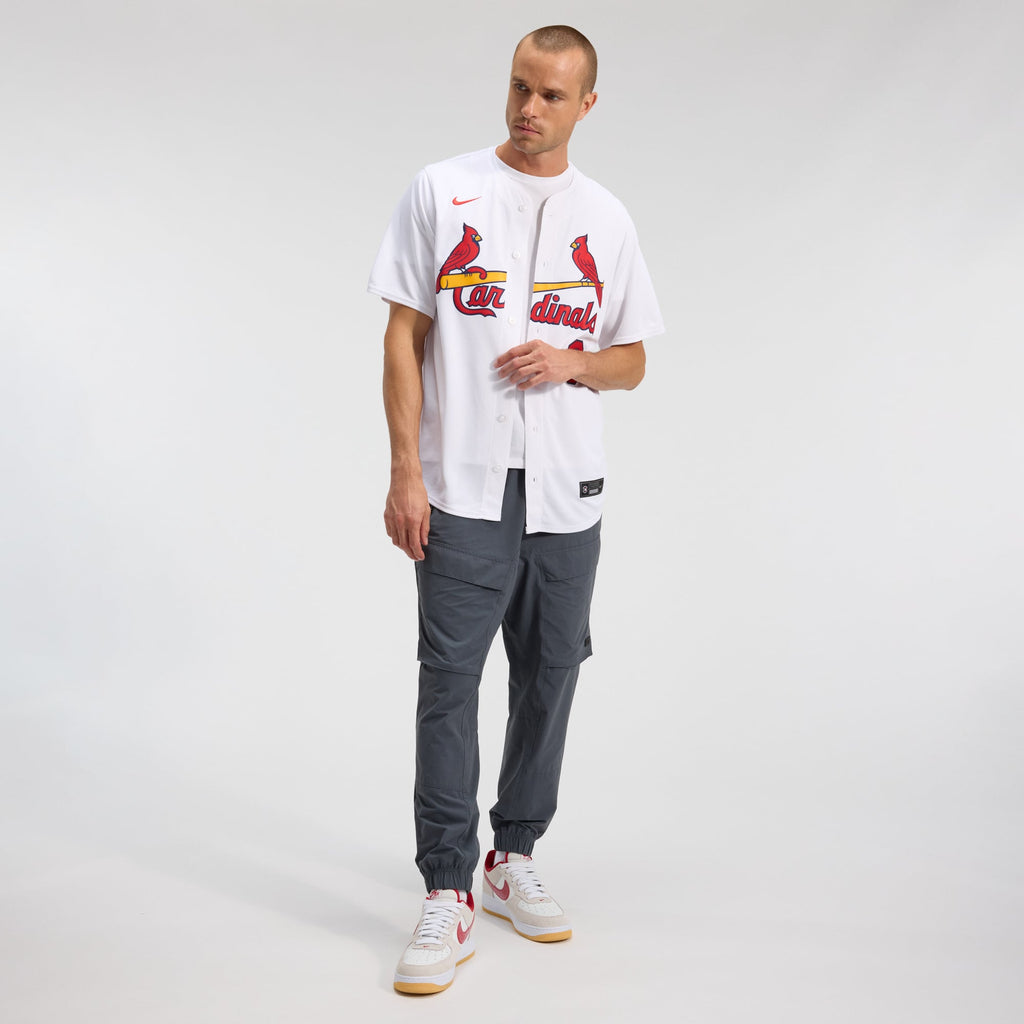Men's St. Louis Cardinals Masyn Winn Nike White Home Limited Jersey - 5