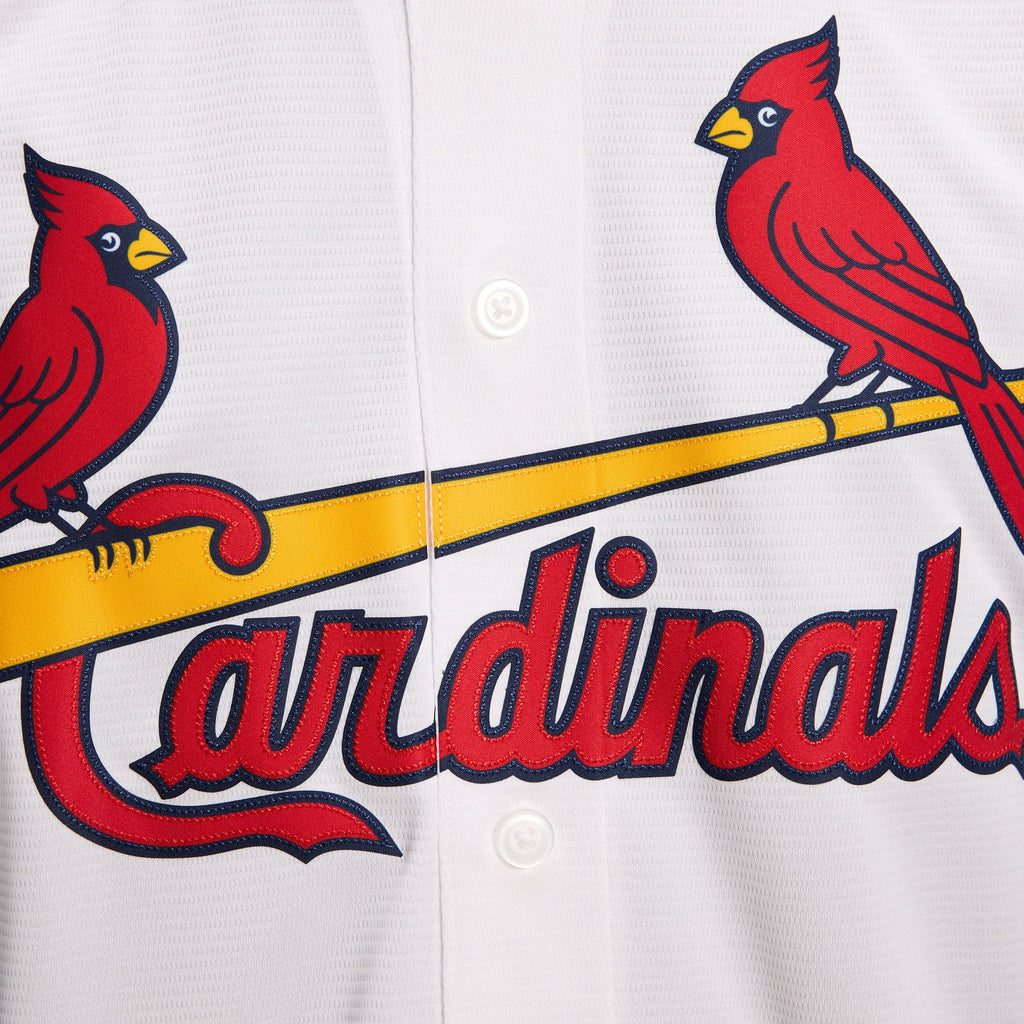 Men's St. Louis Cardinals Masyn Winn Nike White Home Replica Jersey - 12