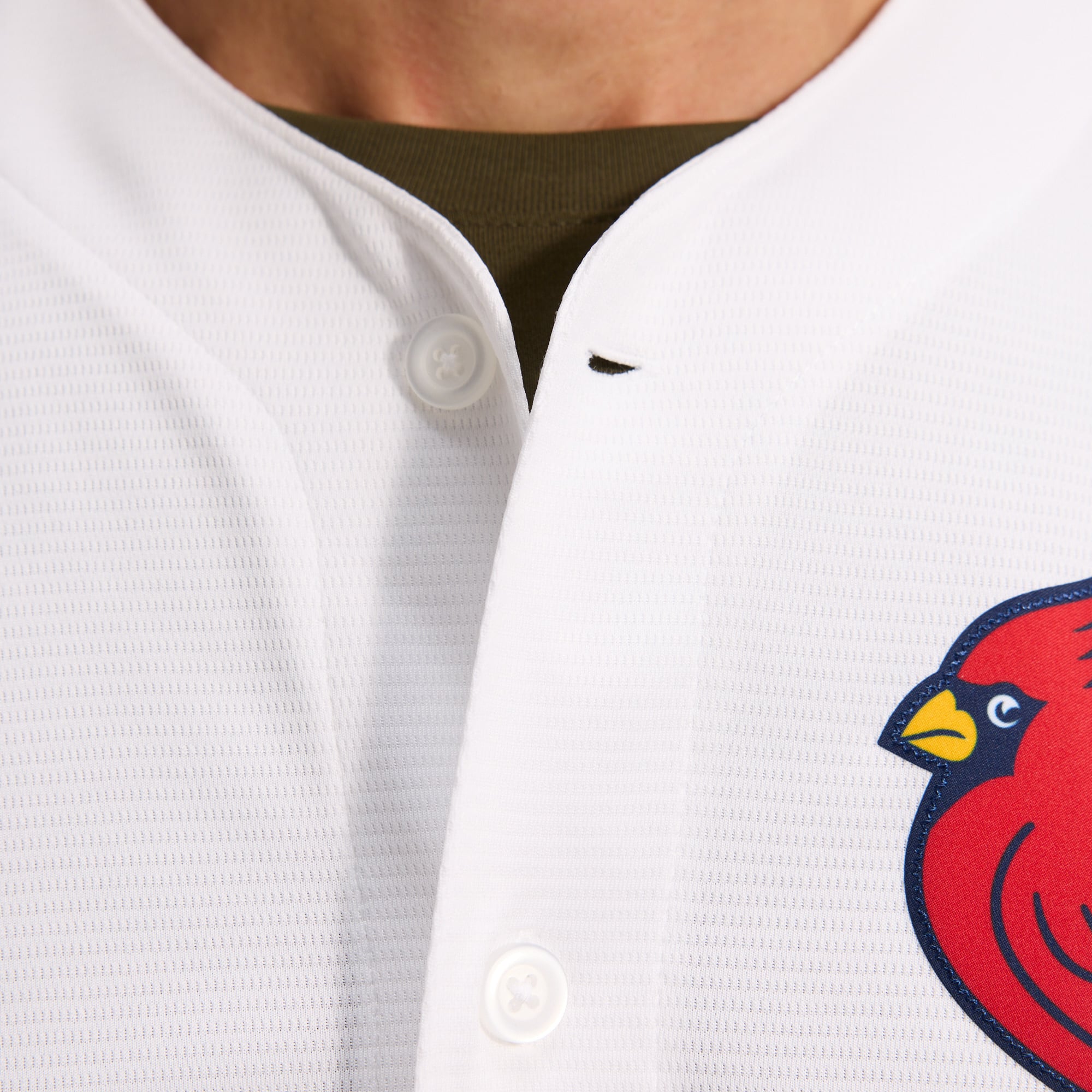 Men's St. Louis Cardinals Masyn Winn Nike White Home Replica Jersey - 14