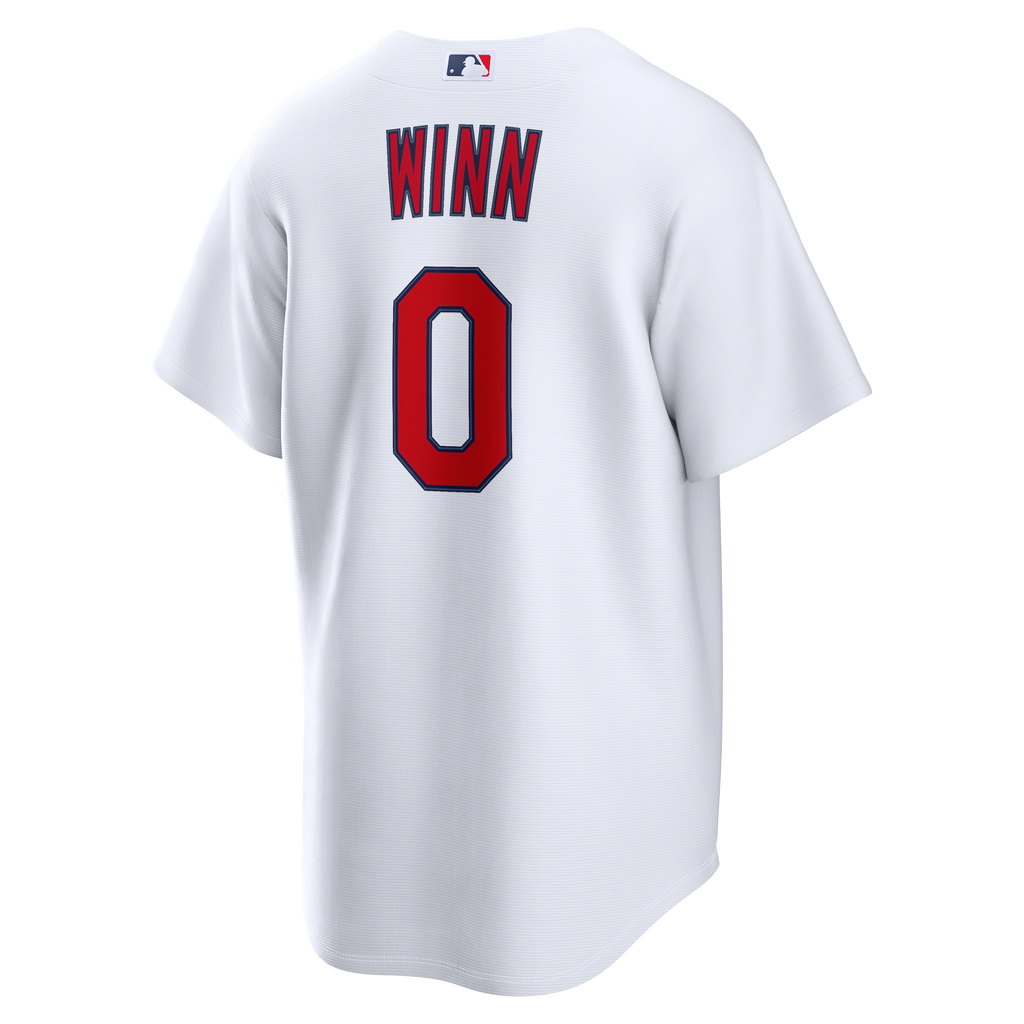 Men's St. Louis Cardinals Masyn Winn Nike White Home Replica Jersey - 8