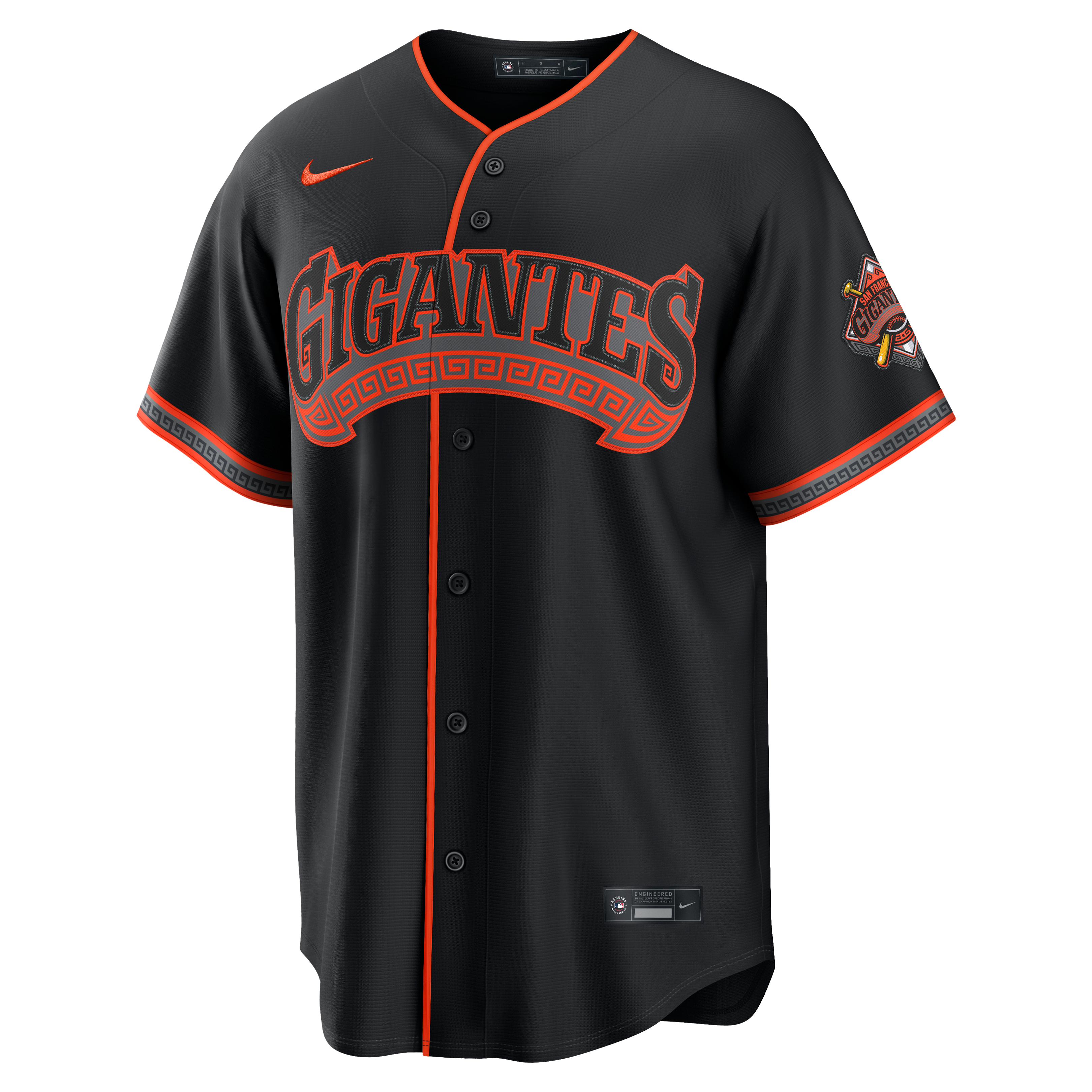 Men's San Francisco Giants Matt Chapman Nike Black Alternate Stadium Jersey - 3