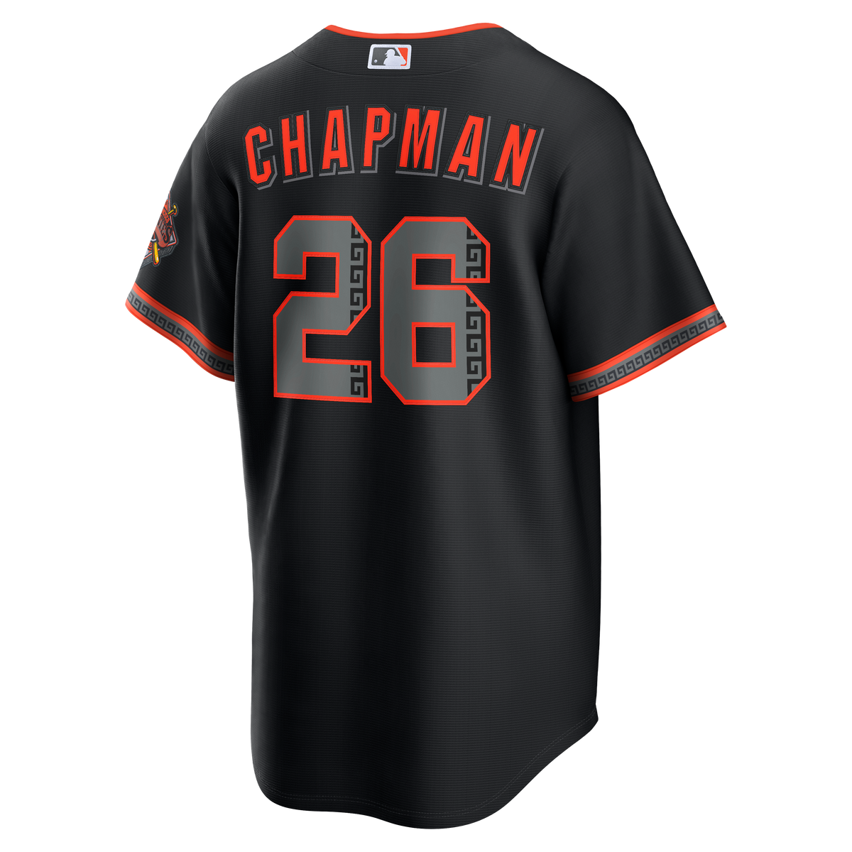 Men's San Francisco Giants Matt Chapman Nike Black Alternate Stadium Jersey - 4