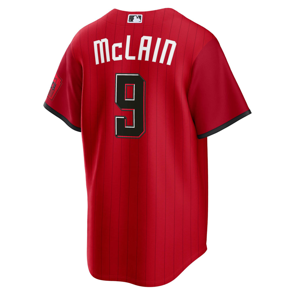 Men's Cincinnati Reds Matt McLain Nike Red 2026 City Connect Stadium Jersey - 4