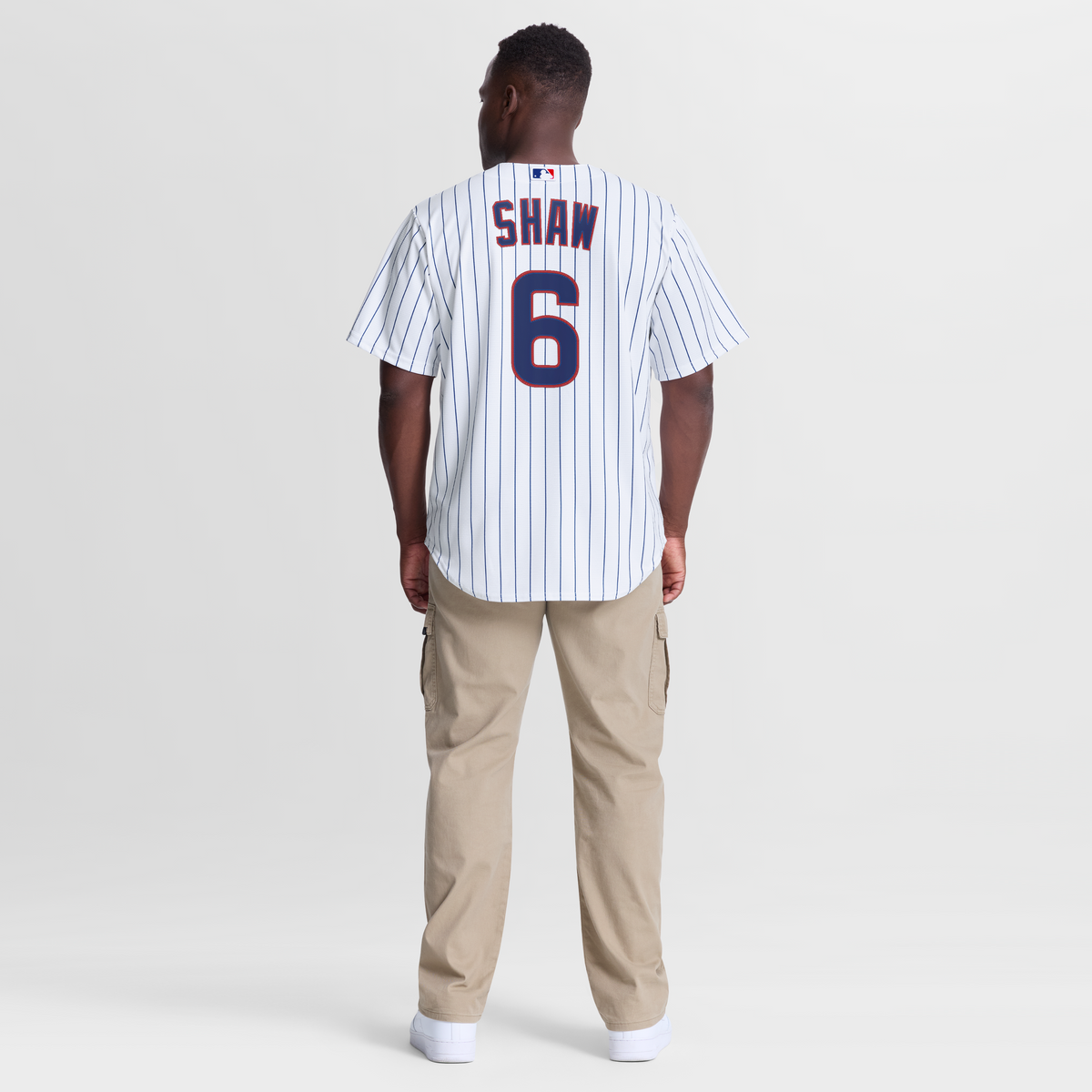 Men's Chicago Cubs Matt Shaw Nike White Home Replica Jersey - 6
