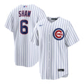Men's Chicago Cubs Matt Shaw Nike White Home Replica Jersey