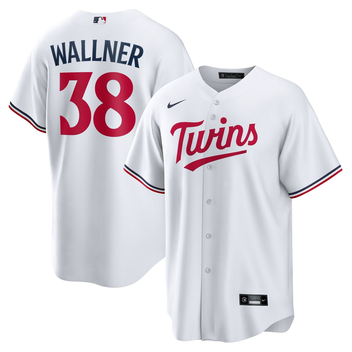 Men's Minnesota Twins Matt Wallner Nike White Home Replica Jersey - 2