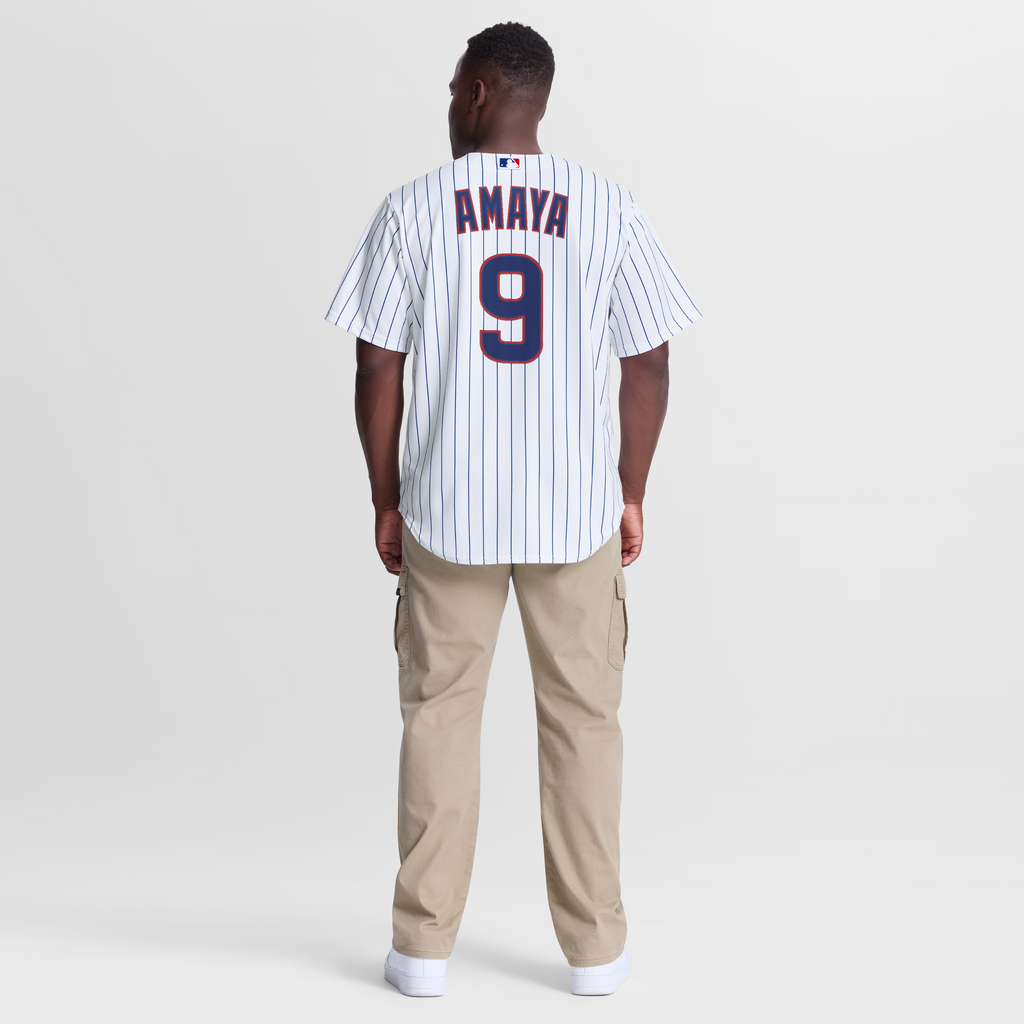 Men's Chicago Cubs Miguel Amaya Nike White Home Replica Jersey - 6