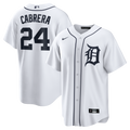 Men's Detroit Tigers Miguel Cabrera Nike White Home Retired Player Replica Jersey
