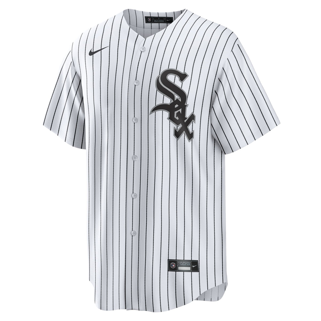 Men's Chicago White Sox Miguel Vargas Nike White Home Replica Jersey - 3
