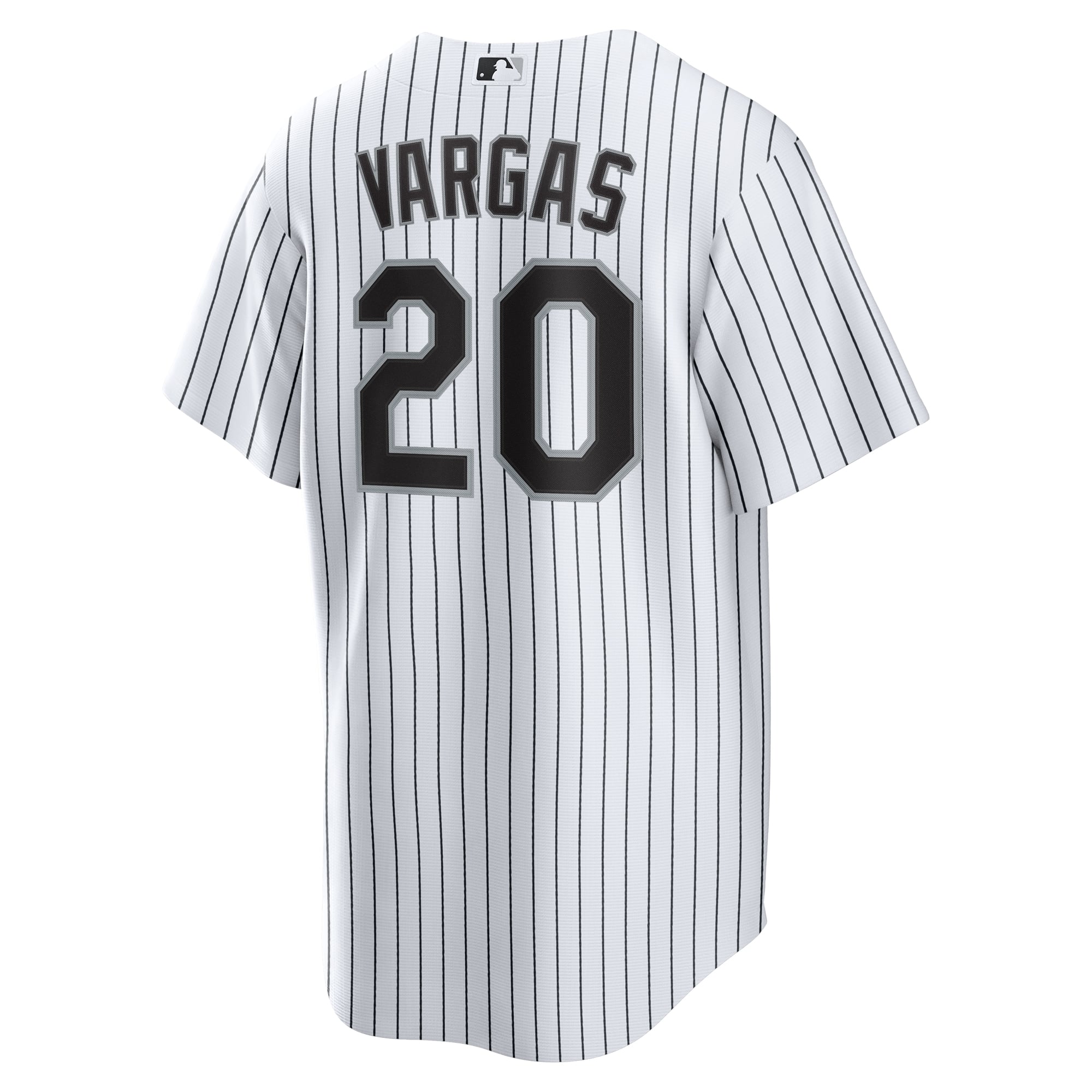 Men's Chicago White Sox Miguel Vargas Nike White Home Replica Jersey - 4