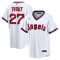 Men's Los Angeles Angels Mike Trout Nike White Alternate Replica Jersey