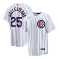Men's Chicago Cubs Moisés Ballesteros Nike White Home Replica Jersey