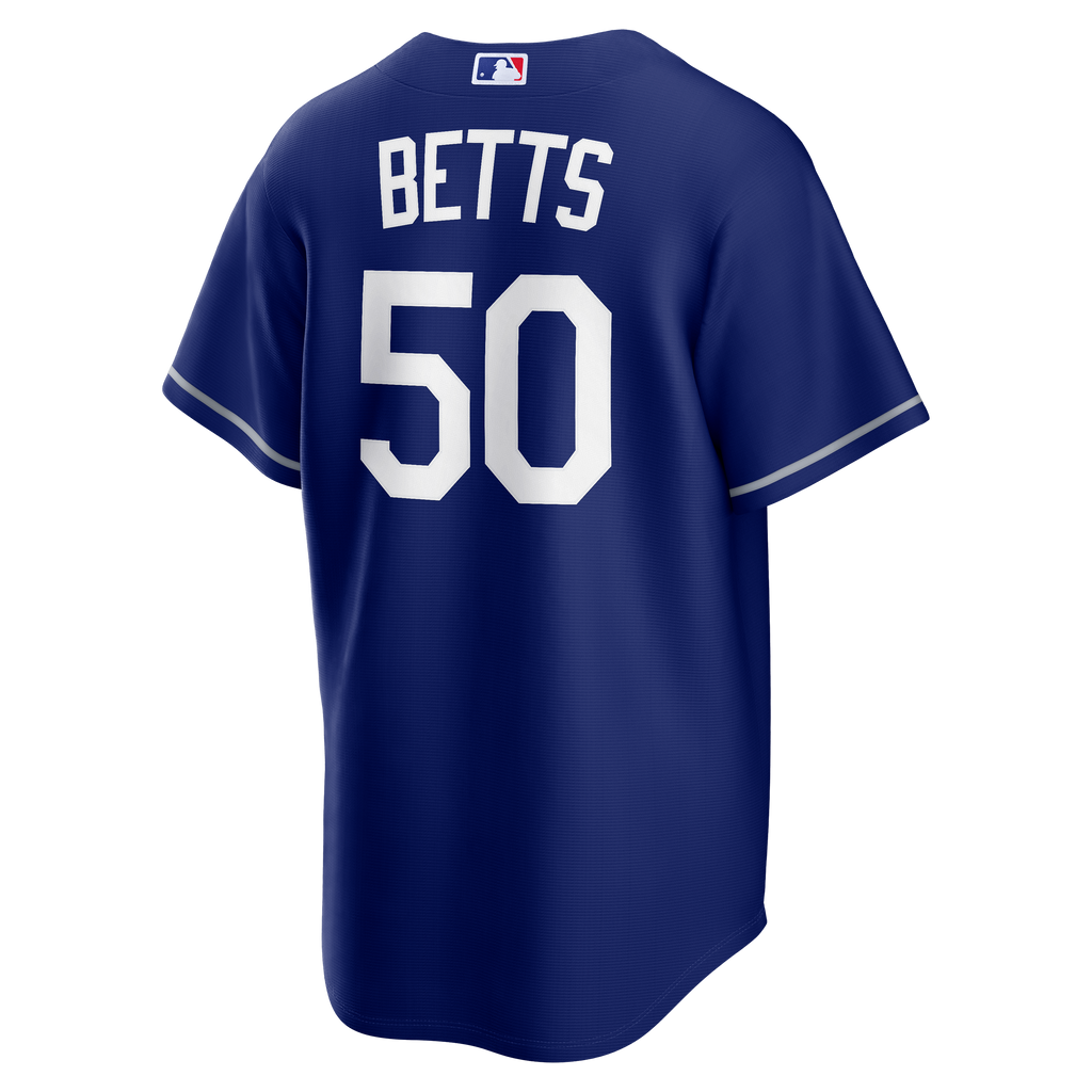 Men's Los Angeles Dodgers Mookie Betts Nike Royal Alternate Replica Jersey - 4