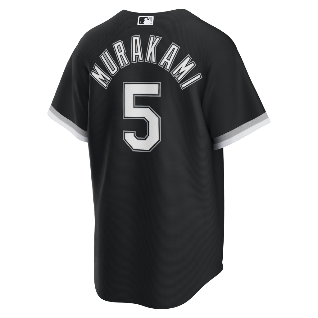Men's Chicago White Sox Munetaka Murakami Nike Black Alternate Replica Jersey - 4