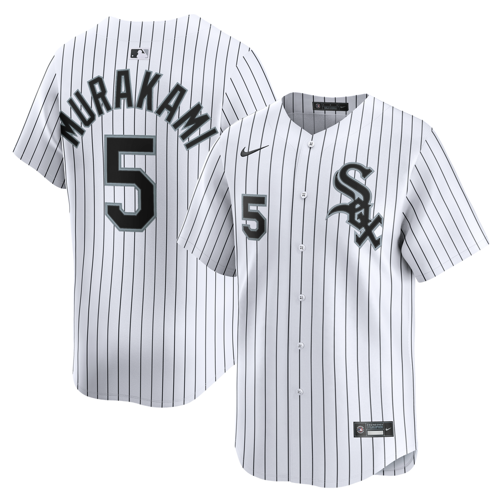 Men's Chicago White Sox Munetaka Murakami Nike White Home Limited Jersey - 2