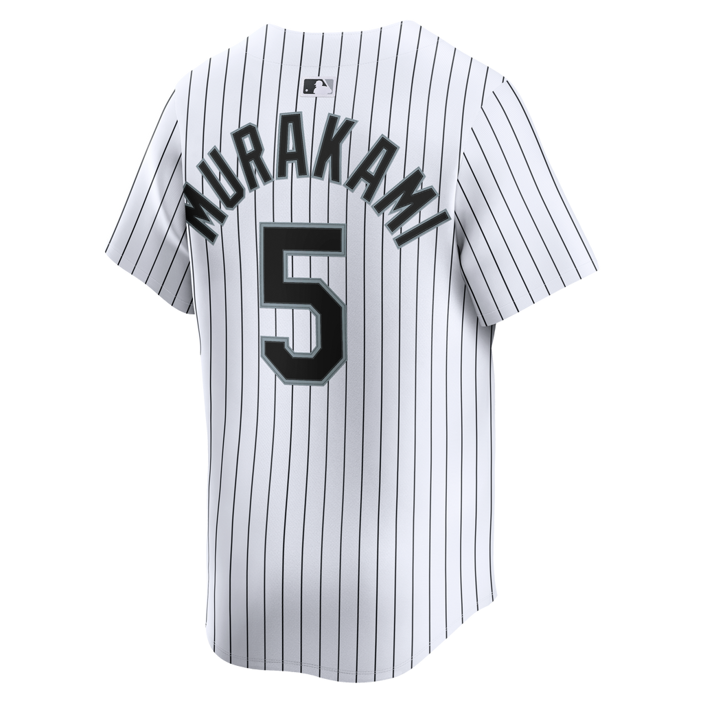 Men's Chicago White Sox Munetaka Murakami Nike White Home Limited Jersey - 4