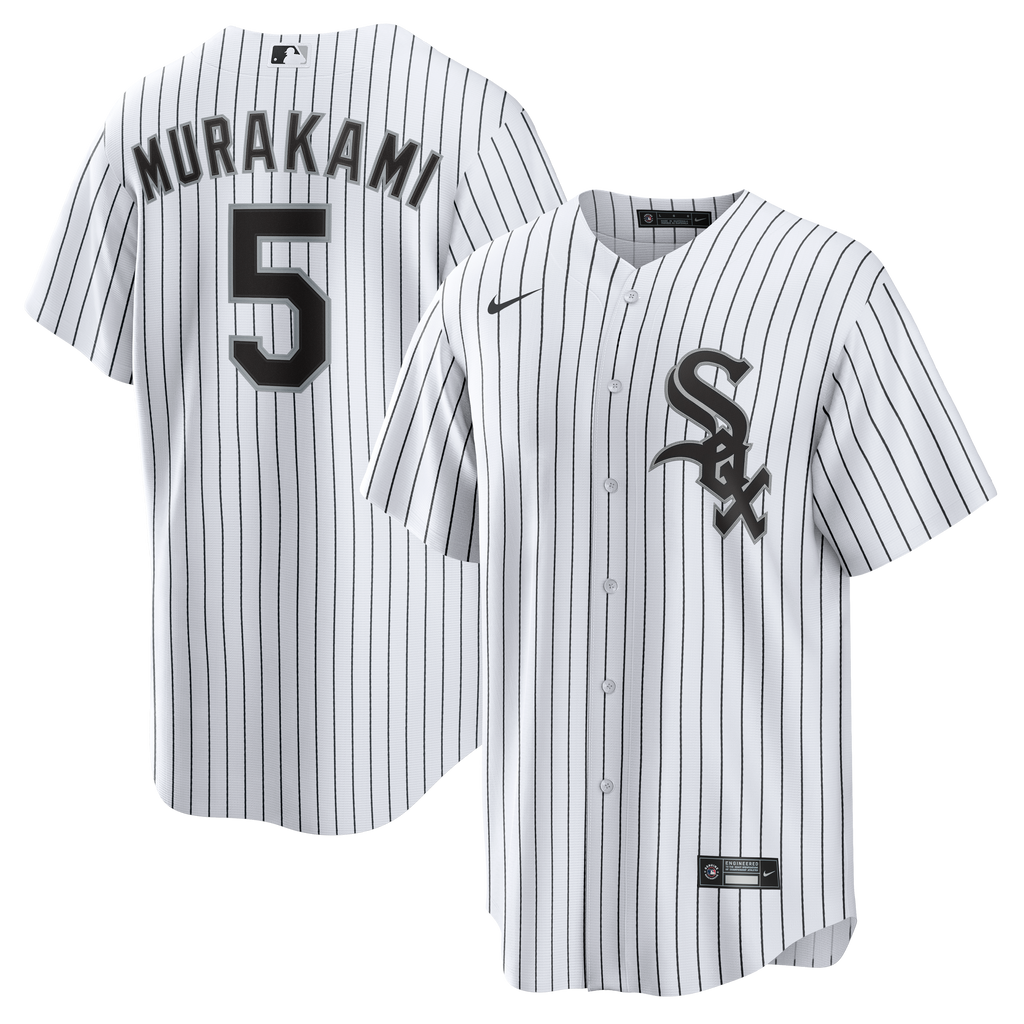 Men's Chicago White Sox Munetaka Murakami Nike White Home Replica Jersey