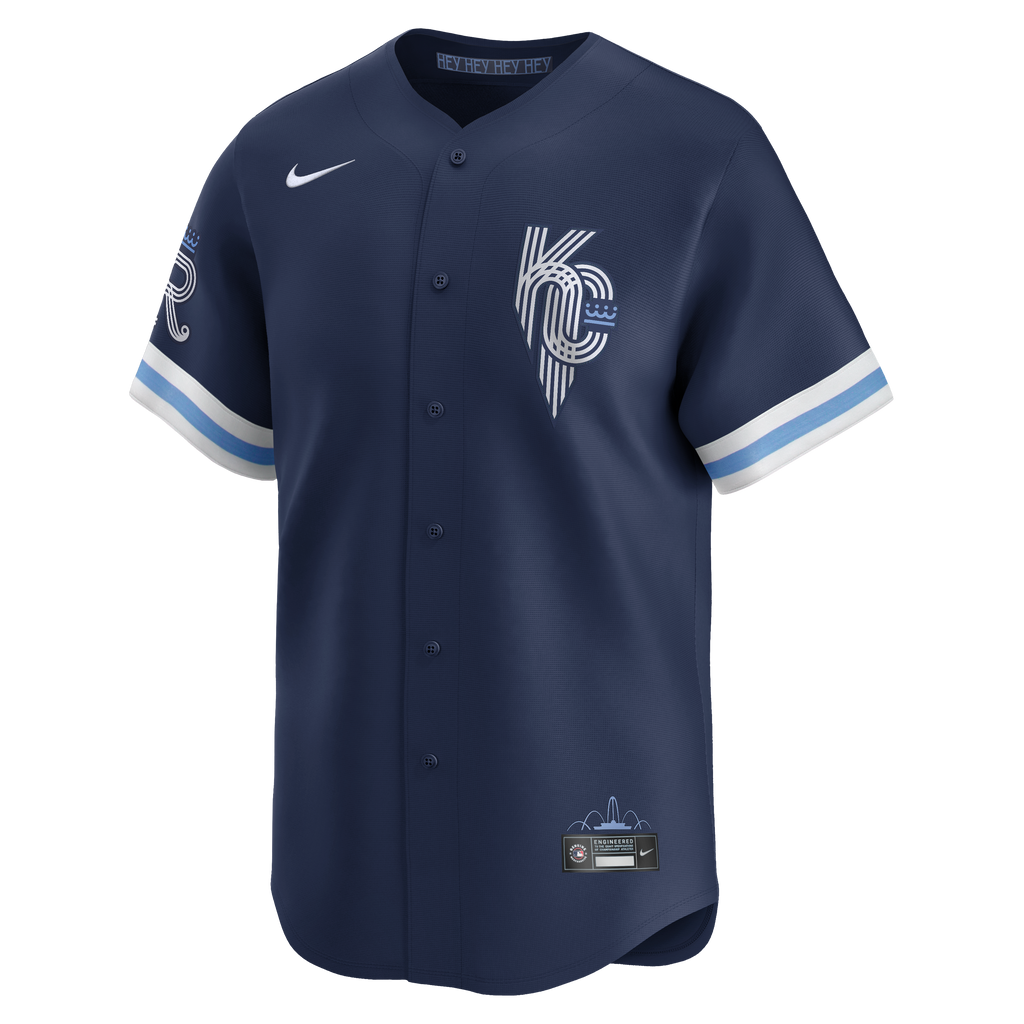 Men's Kansas City Royals Nike Navy City Connect Limited Jersey - 6