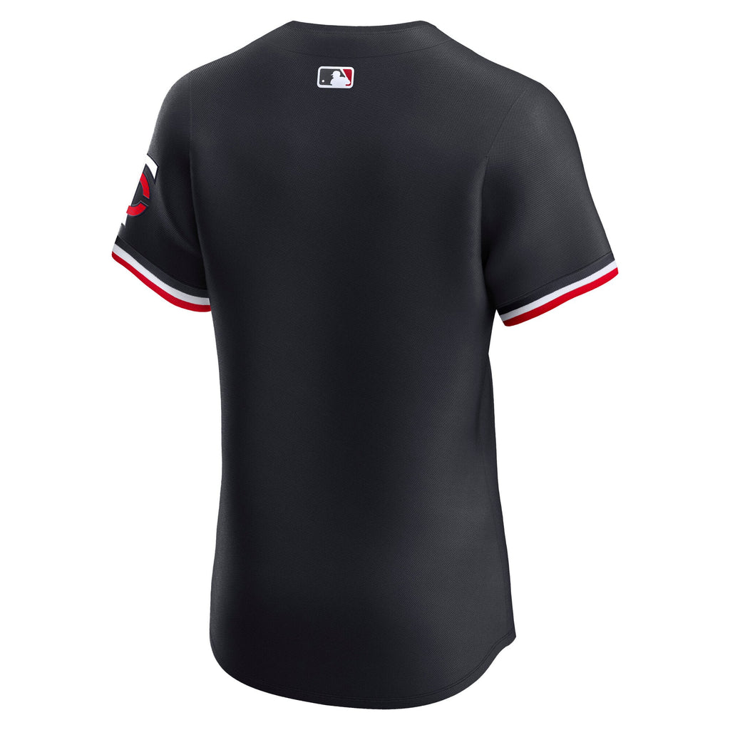 Men's Minnesota Twins Nike Navy Alternate 2 Elite Jersey - 4