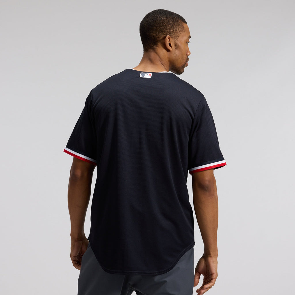 Men's Minnesota Twins Nike Navy Alternate Replica Jersey - 3