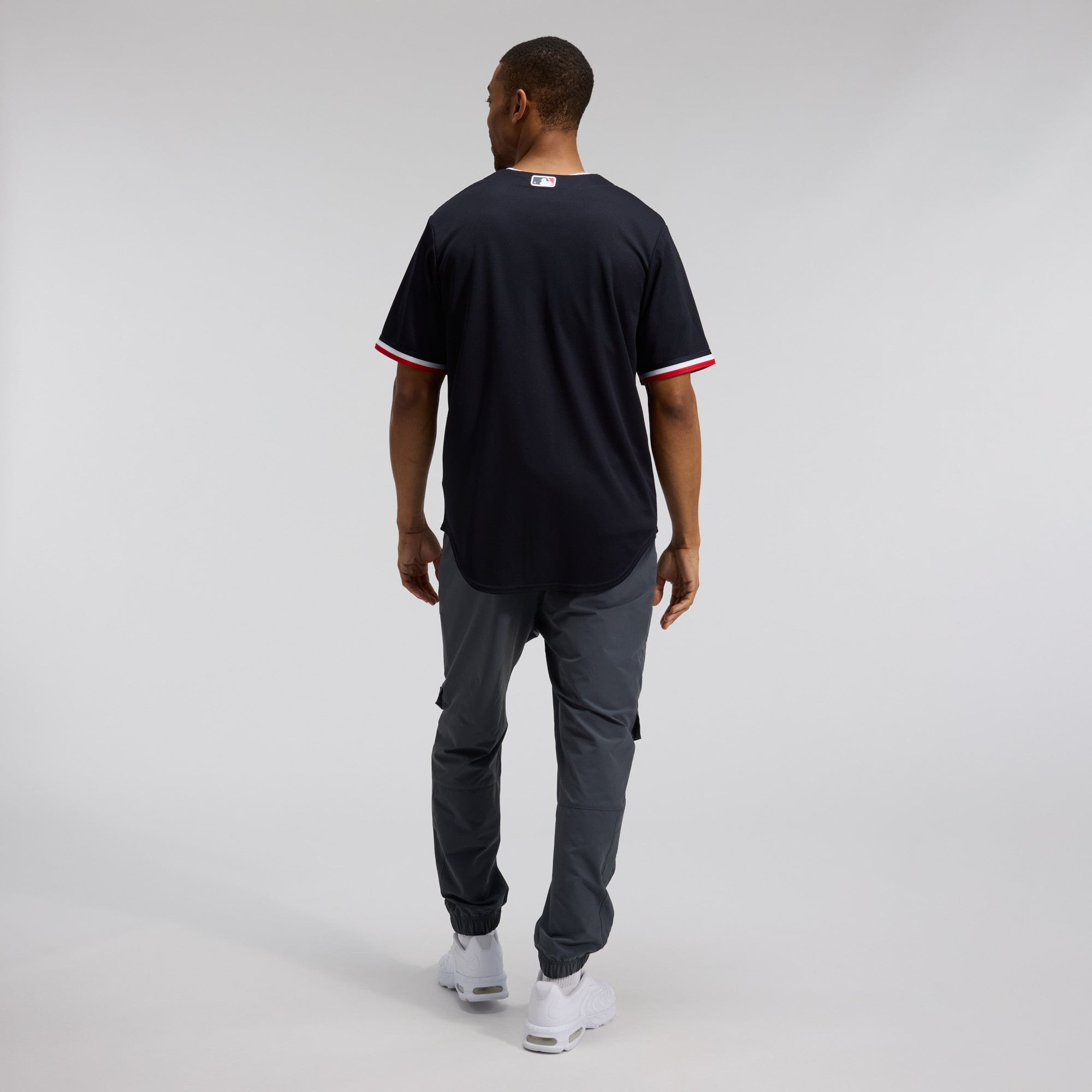 Men's Minnesota Twins Nike Navy Alternate Replica Jersey - 5