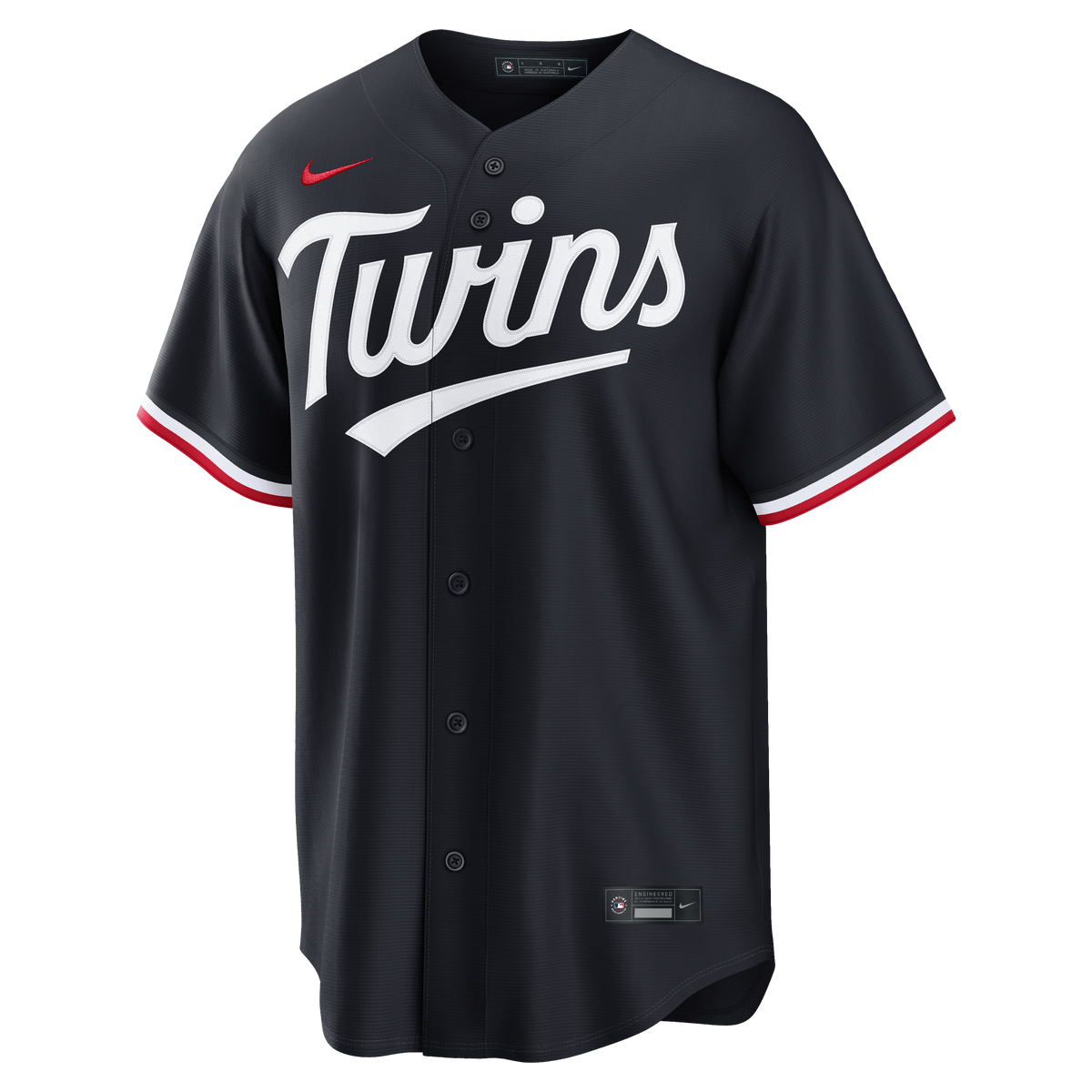 Men's Minnesota Twins Nike Navy Alternate Replica Jersey - 6
