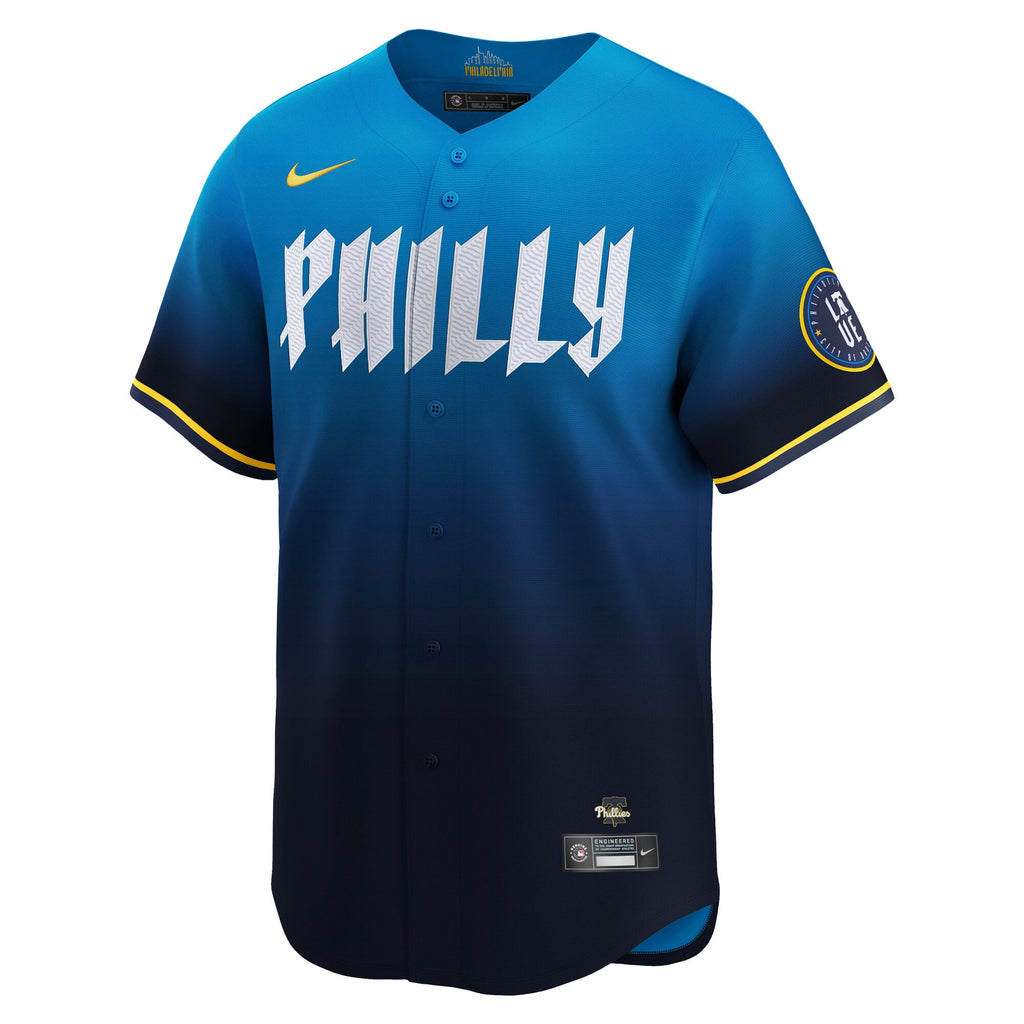 Men's Philadelphia Phillies Nike Navy City Connect Limited Jersey - 6