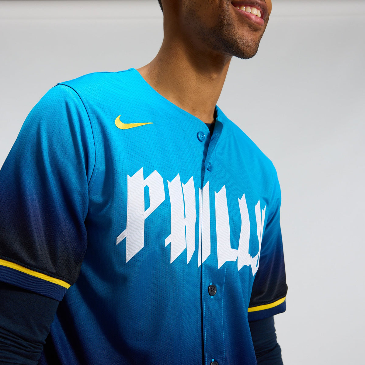 Men's Philadelphia Phillies Nike Navy City Connect Limited Jersey - 9