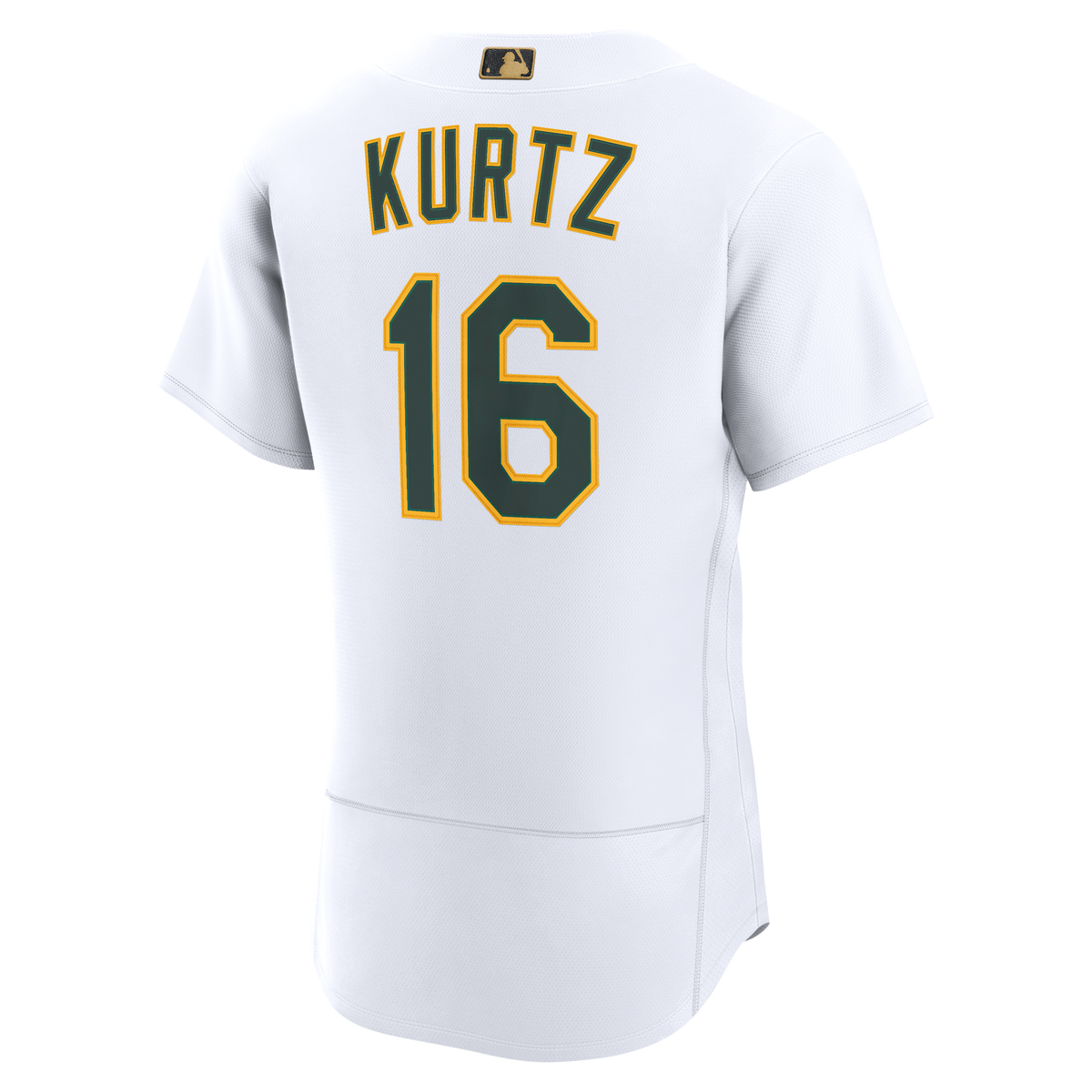 Men's Athletics Nick Kurtz Nike White MLB Awards Authentic Jersey - 4