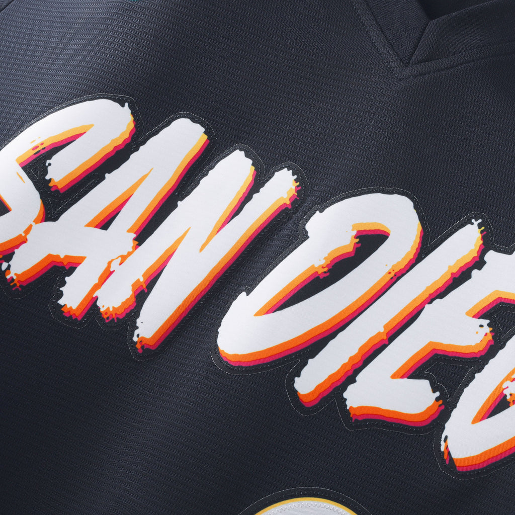 Men's San Diego Padres Nick Pivetta Nike Obsidian 2026 City Connect Stadium Jersey - 5