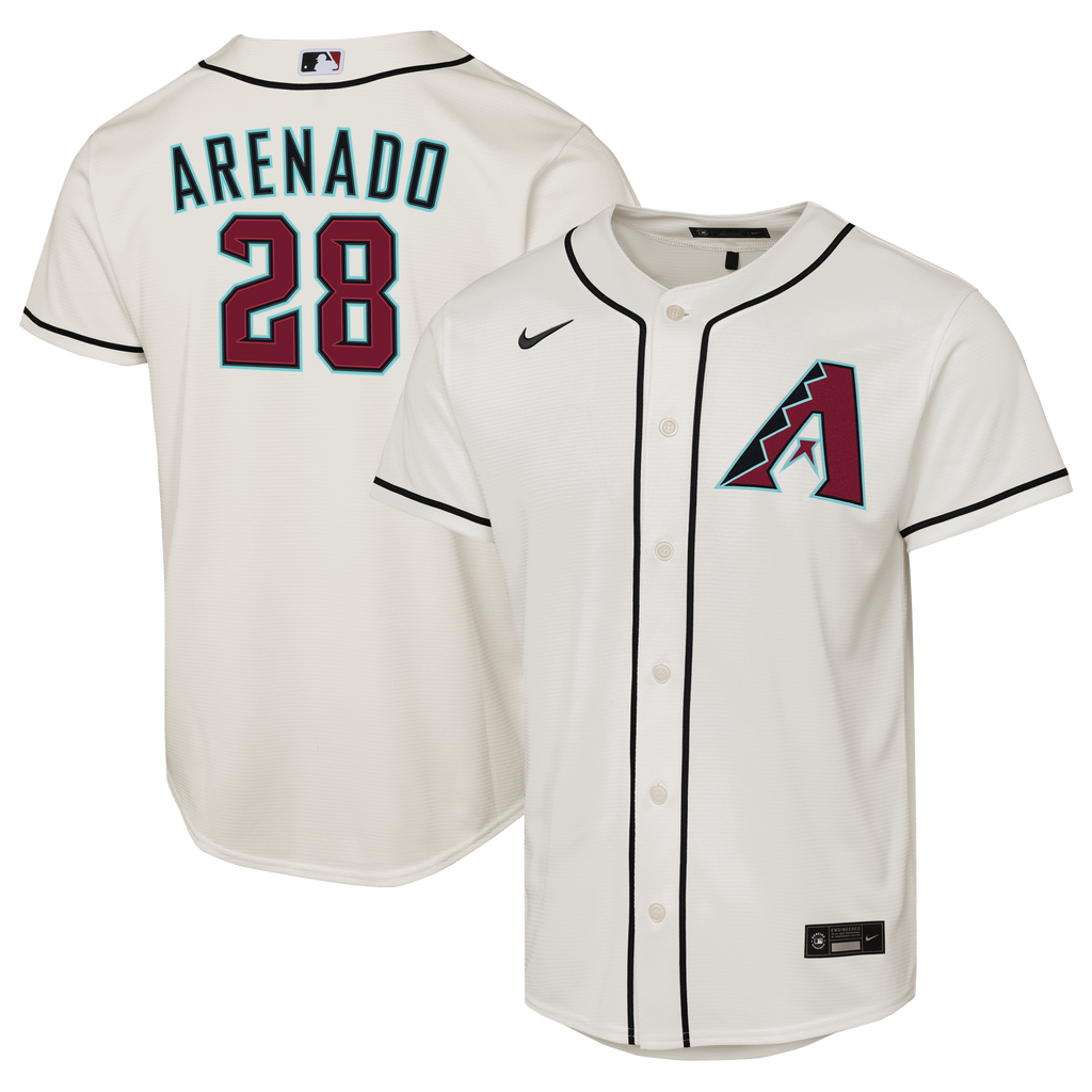 Male Arizona Diamondbacks Nolan Arenado Nike White Home Replica Jersey - 2