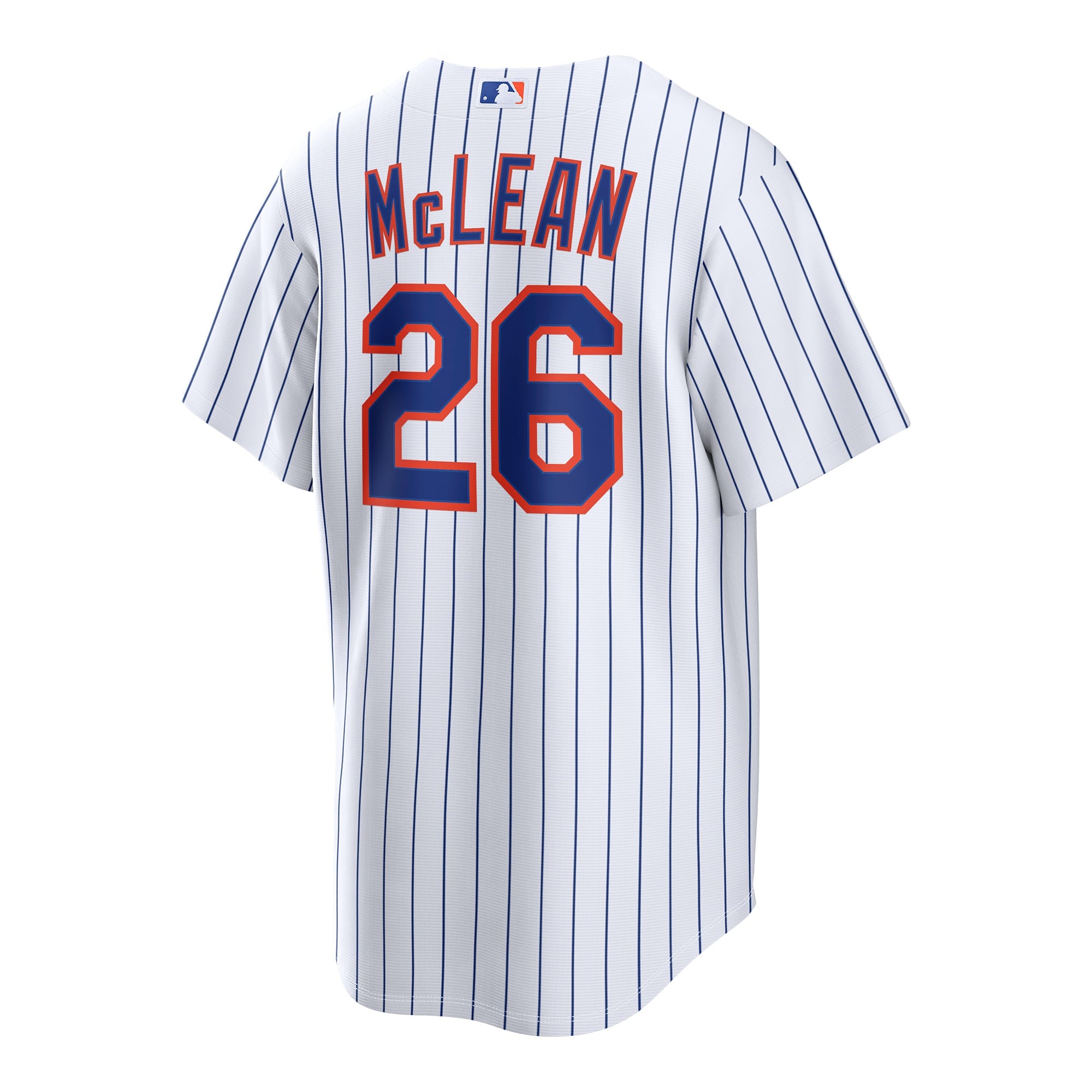 Men's New York Mets Nolan McLean Nike White Home Replica Jersey - 4