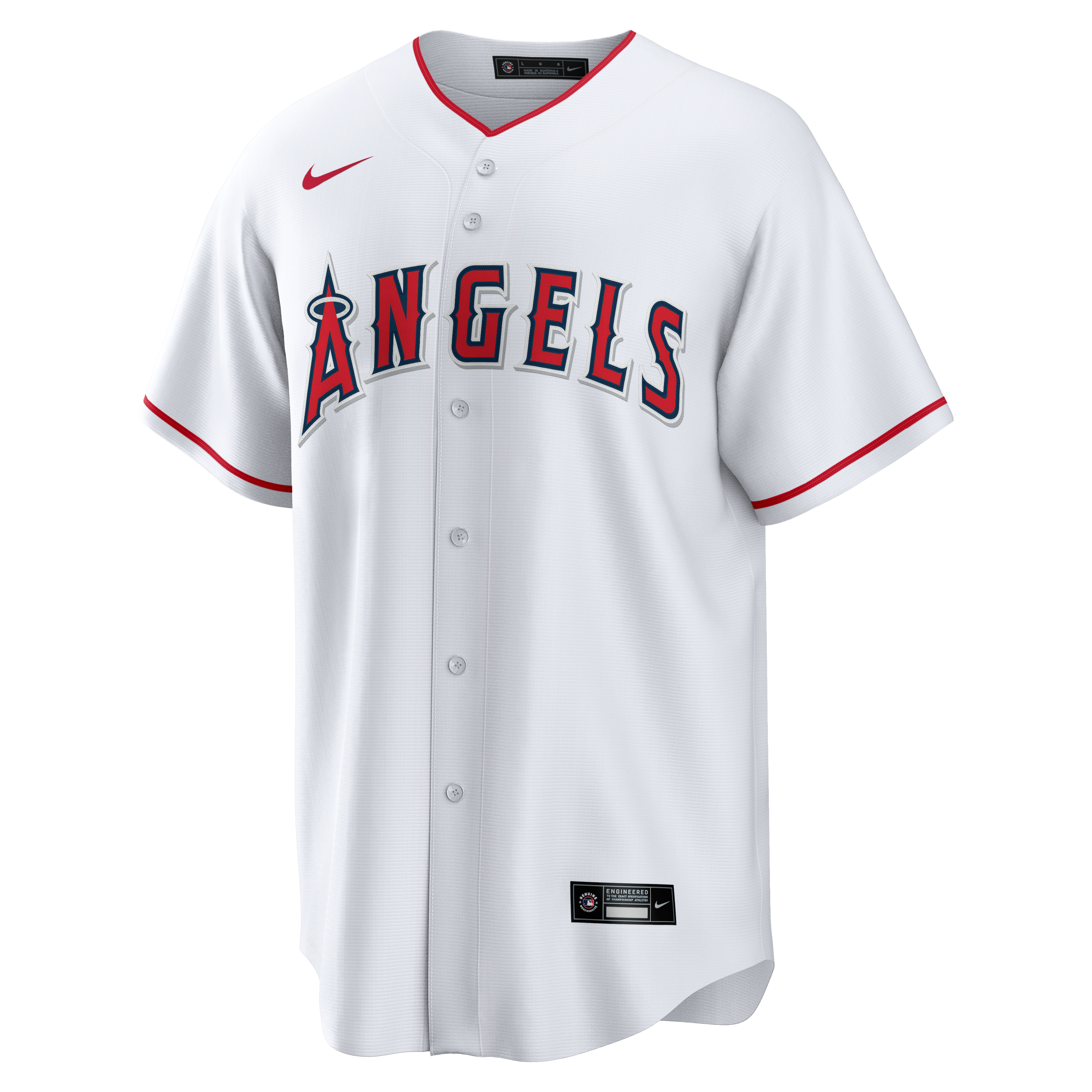 Men's Los Angeles Angels Nolan Ryan Nike White Home Retired Player Replica Jersey - 3