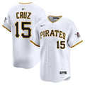 Men's Pittsburgh Pirates Oneil Cruz Nike White Home Limited Player Jersey
